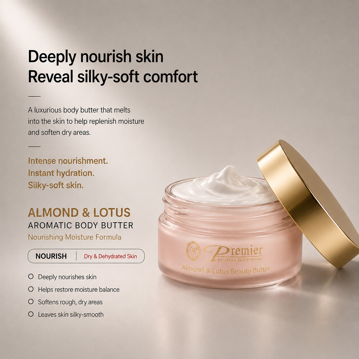 Aromatic Body Butter - Almond & Lotus
