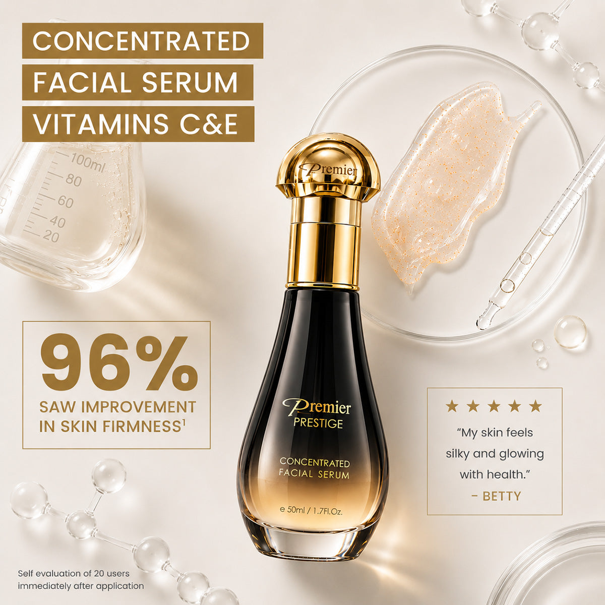 Prestige Concentrated Facial Serum With Vitamins C & E