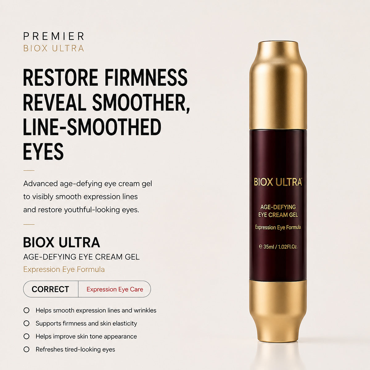 Biox Ultra Intensive Age - Defying Eye Cream Gel