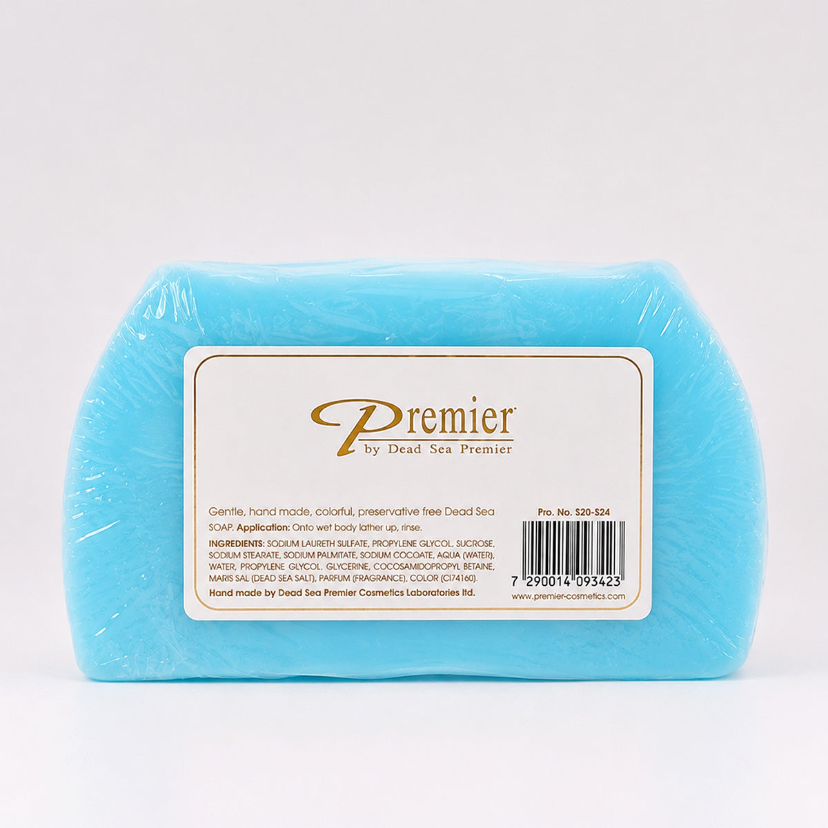 Original Hand Made Dead Sea Salt Soap - Blue Ocean