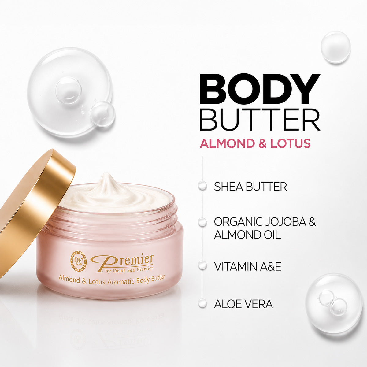 Aromatic Body Butter -  Almond & Lotus