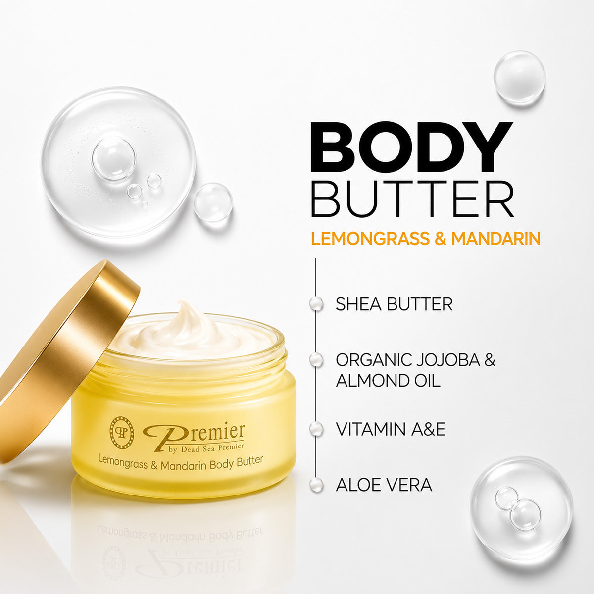 Lemongrass And Mandarin Body Butter