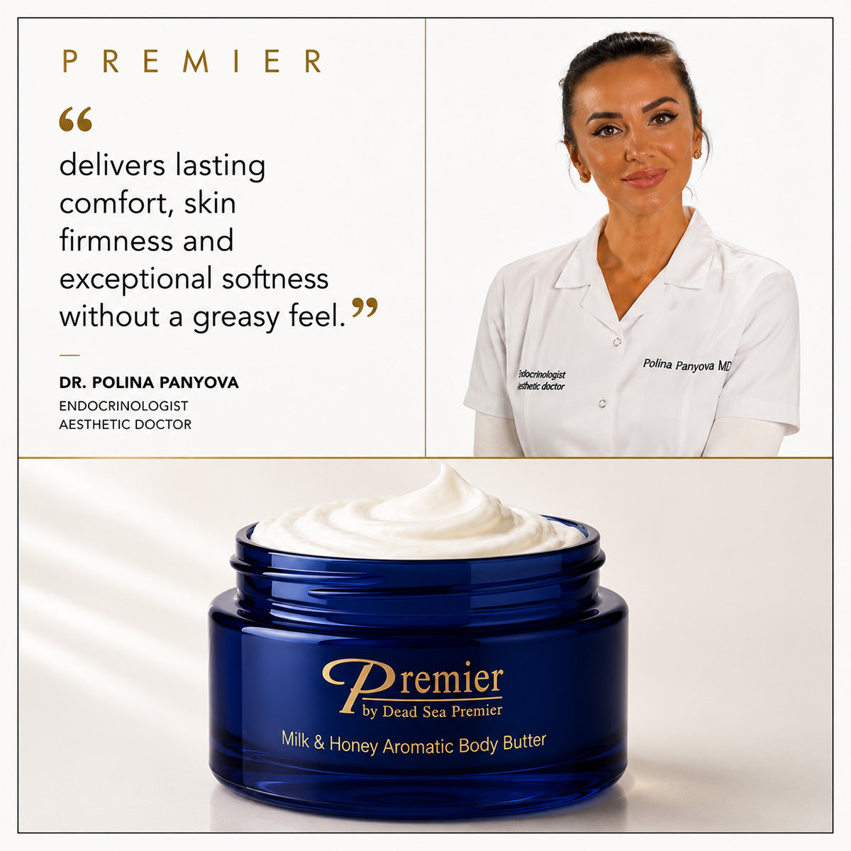 Aromatic Body Butter - Milk & Honey