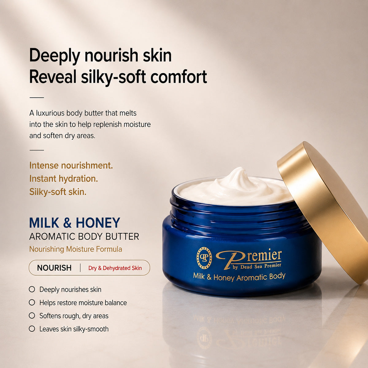 Aromatic Body Butter - Milk & Honey