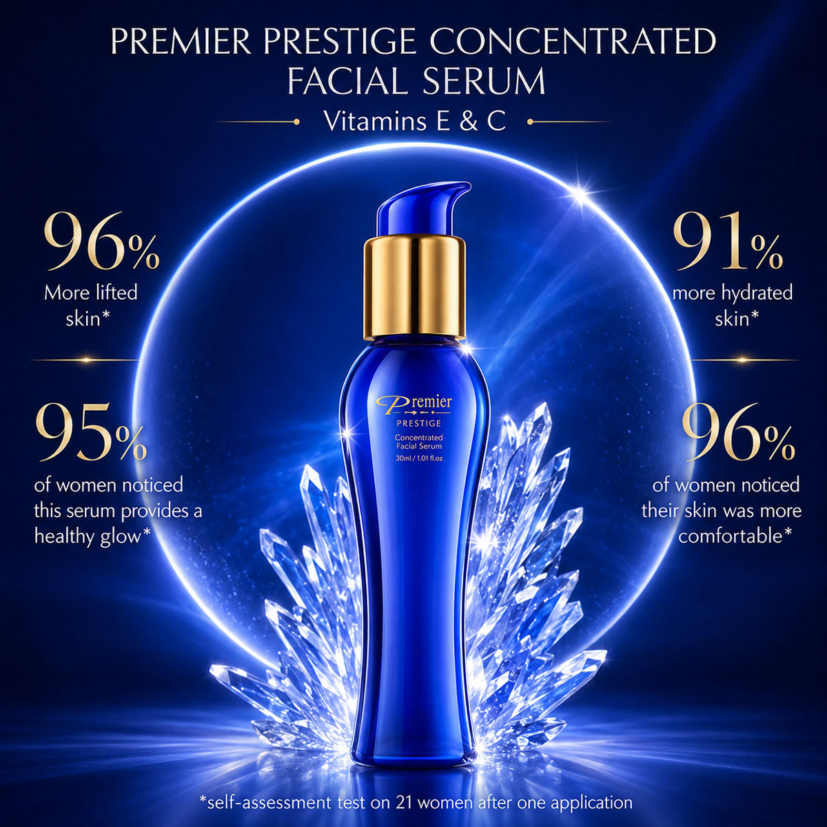 Concentrated Multi Vitamin Facial Serum - Vitamin C & E
