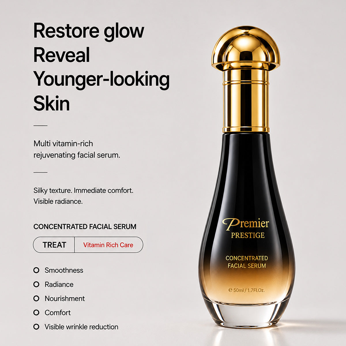 Prestige Concentrated Facial Serum With Vitamins C & E