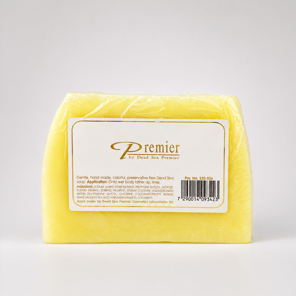 Original Hand Made Dead Sea Salt Soap - Citrus